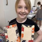 Colorful craft items for Father's Day celebration